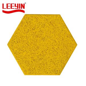 Paneles acústicos hexagonales de lana Mineral, tablero de aislamiento de lana, cemento, bricolaje - Product Image 1