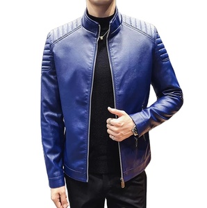 ¡Novedad de 2025! Chaqueta de cuero personalizada de alta calidad para hombre, ropa informal de diseño de alta moda, tela de lona para invierno - Product Image 1