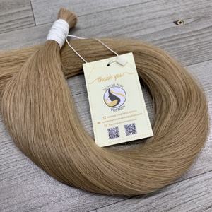 Extensiones de cabello humano vietnamita ligero V recto Natural alineado con cutícula de alta calidad Rubio platino estilo de onda Natural a granel - Product Image 3