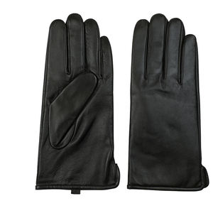 Gants unisexes en cuir véritable pour l'hiver, gants de conduite, doublure en cachemire et laine, chauds pour une utilisation quotidienne en plein air, ski, pêche, usage décontracté - Product Image 6