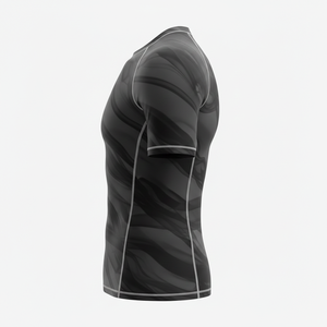 T-shirt de protection premium pour hommes, femmes et enfants, MMA, BJJ, Jiu-Jitsu, entraînement sans kimono, personnalisé, sublimé, durable, compression, vente en gros - Product Image 3