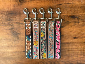 Fabricant de gros personnalisé usiné à la main en cuir laisse de circulation laisse de circulation laisse courte pour la formation de chien trafic poignée rembourrée - Product Image 4