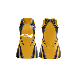 เสื้อเจอร์ซีย์เน็ตบอลสำหรับผู้หญิงมืออาชีพ |   ชุดยูนิฟอร์มเน็ตบอลแบบซับลิเมชั่นพร้อมโลโก้ทีม ชื่อ และหมายเลข |   โพลีเอสเตอร์ที่ระบายอากาศได้ดี - Product Image 5