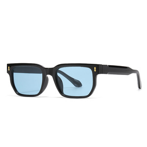 Hot Selling <b>Sunglasses</b> 2024 New Style <b>Square</b> <b>Sunglasses</b> Designer Custom Retro Fashion Shades <b>Square</b> UV400 Sun Glasses PC - Product Image 4