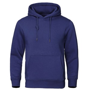 Vente en gros d'usine, sweats à capuche unis personnalisés, sweat-shirts en coton vierges, logo personnalisé, sweats à capuche unisexes pour hommes - Product Image 3