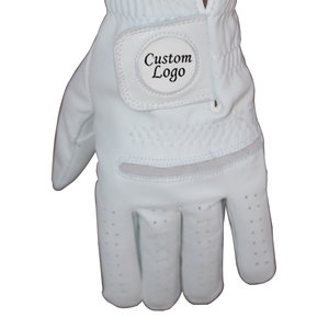 Gants de golf antidérapants en cuir Cabretta 100 % véritable, style unique, pour hommes et femmes, pour les sports - Product Image 4
