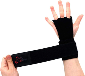 Guantes de Cuero Transpirables de la Mejor Calidad, sin Dedos, para Entrenamiento de Gimnasia, Levantamiento de Pesas, Protección de Manos de Alta Resistencia - Product Image 4