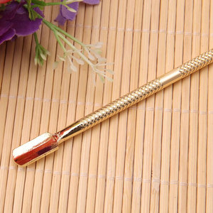 Pousse-cuticules professionnel haut de gamme en acier inoxydable, carré angulaire, personnalisé, pour manucure et pédicure, soin des ongles, beauté - Product Image 5