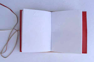 Cuadernos de papel de algodón reciclado de alta calidad, hechos a mano, color marrón claro, con cubierta de cuero repujado y encuadernación con pegamento para estudiantes. - Product Image 3