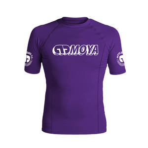 Rashguard MMA Unisexe à Manches Courtes, Imprimé par Transfert Thermique, T-shirt de Compression Respirant et Écologique pour Surf et BJJ, Séchage Rapide, Vente en Gros - Product Image 5