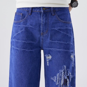 Jeans Anchos para Hombre al por Mayor, Estilo Retro Clásico, Holgados, Hip Hop, Vintage, Streetwear - Product Image 4