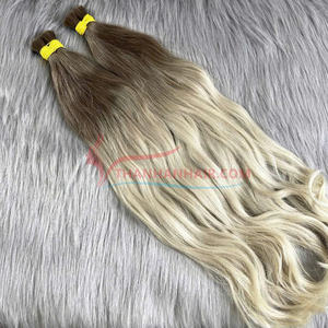 Extensions de cheveux ondulés naturels en vrac 100% cheveux humains bruts vietnamiens, grand en stock - Product Image 4