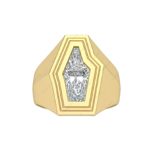 เพชรทรงบาแกตต์แบบเรียวแหลมจากธรรมชาติสำหรับทำแหวน - Product Image 1