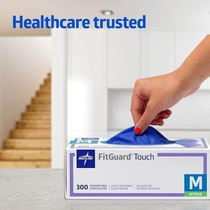 Gants en nitrile jetables de qualité supérieure pour les soins de santé, les laboratoires et le nettoyage - Product Image 3