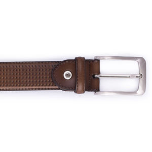 Nouvelle ceinture homme en cuir véritable à boucle à ardillon double face |   Ceinture en cuir pour homme de qualité supérieure personnalisée - Product Image 6