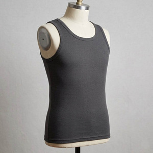 Custom men’s <b>Black</b> jersey <b>Tank</b> <b>Top</b> Slim Fit Sleeveless Scoop Neck Casual Basic Vest <b>Top</b> for Summer Everyday Wear for unisex - Product Image 6