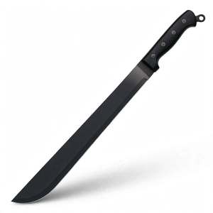 Cuchillo Utilitario de Acero al Carbono de Alta Resistencia Iron Crown Forge, Hoja de 22 Pulgadas de Largo Total, Punta Caída, Grosor de 2mm, Acabado Mate - Product Image 1