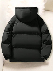 Veste en jean vintage pour homme de haute qualité, blanche, noire, verte - Respirante, écologique, coupe-vent, teinte en pièce, col roulé intégral - Product Image 2