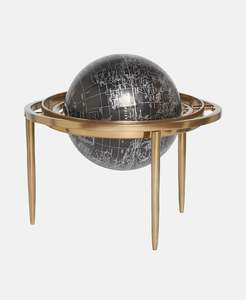 <b>Rotatable</b> Desktop <b>Globe</b> With Antique Stand Office Supplies Decorative Object Interior Home Accessories And Gifts Items - Product Image 6