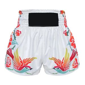 Shorts de combat camouflage noir pour hommes et femmes, shorts de Muay Thai, tenue d'entraînement pour compétition MMA, arts martiaux mixtes - Product Image 2
