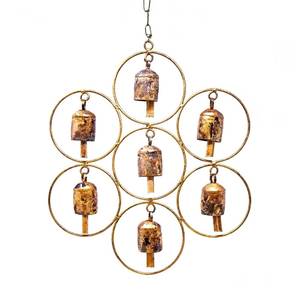 Best Arrival Metal Iron Wind <b>Chimes</b> Metal Hanging <b>Bells</b> Wind <b>Chimes</b> for Home Living Room Garden Decor - Product Image 3