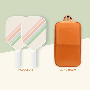 Bolsa Protectora de Piel Genuina de Primera Calidad para Palas de Pickleball, Ideal para Viajes, con Cierre de Cremallera, Precio Bajo - Product Image 2