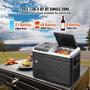 Frigorifero Portatile per Auto 12V-24V, Congelatore Monozona da 38 QT con Funzione di Produzione Ghiaccio, Frigo Portatile per Auto 4-Volt - Product Image 2