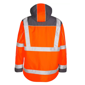 เสื้อแจ็คเก็ตซิปแขนยาวสำหรับผู้ชายแบบสะท้อนแสงสำหรับงานหนัก  ขายส่ง - Product Image 6
