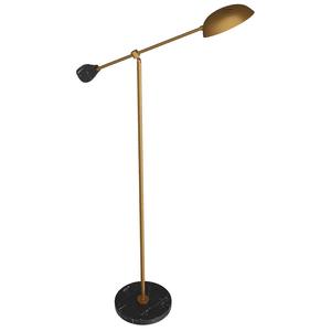 Lampe de sol en bois minimaliste nordique avec abat-jour en tissu neutre pour chambre à coucher - Product Image 4