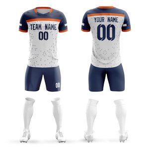 Uniformes de Fútbol Personalizados con Nombre de Equipo, 100% Poliéster, Cuero OXLO, para Hombres Adultos, Servicio OEM/ODM, Fabricación al por Mayor - Product Image 2