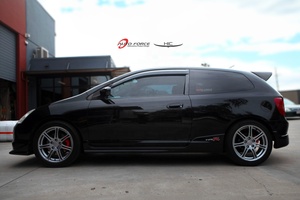 กระบังหน้าต่าง winwdow Deflector โล่สภาพอากาศสำหรับ Honda Civic Si 3dr hatchback (EP) 02 ~ 05 - Product Image 4