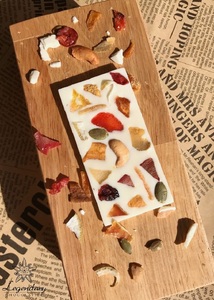 Chocolate blanco con frutas secas y frutos secos, minibar, 27g, venta al por mayor, precio bajo, hecho en Vietnam - Product Image 3