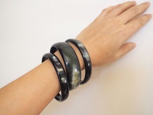 Super Luxury Large Customized Size Classic Polished Buffalo Horn Bangle New Style Handmade Fashion Jewellery Women's Handicraft - Product Image 1