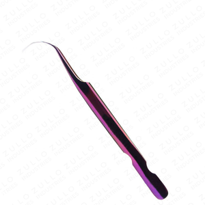 Pince à épiler pour extensions de cils en gros, personnalisable, à pointe fine, en acier inoxydable, kit d'outils de beauté de précision pour cils - Product Image 5