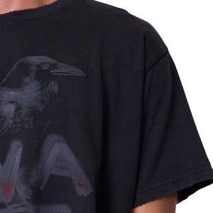 Mens O Neck Short Sleeve T <b>Shirt</b> Dark <b>Gothic</b> Front Graphic Oversized Loose Fit Streetwear Wholesale Custom OEM Cotton Jersey Tee - Product Image 5
