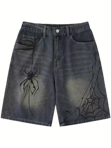 Women Denim Shorts Premium High Waist Skinny Straight Casual Summer <b>Waterproof</b> Washed Ruffles Fashion Everyday Comfort - Product Image 5