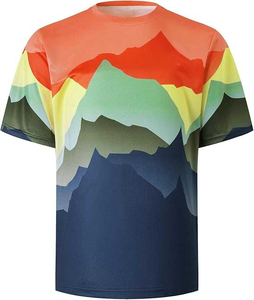 Camiseta de Camuflaje Ligera, Nueva Llegada, Buen Precio, Camiseta Casual para Hombre, Logotipo Personalizado Serigrafiado, Transpirable, 100% Algodón - Product Image 5