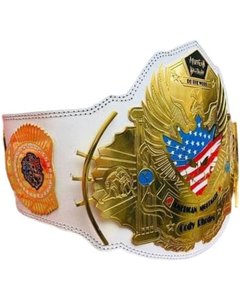 เข็มขัดแชมป์ Cody Rhodes Custom American Nightmare รุ่นจำลอง ขนาดผู้ใหญ่ สำหรับนักมวยปล้ำ แผ่นทองเหลืองหนา 2 มม. ของสะสมสำหรับแฟนๆ - Product Image 3