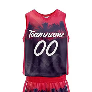Uniforme de Baloncesto Sublimado Transpirable Más Popular para Equipos de Adultos, Conjuntos con Color y Logotipo Personalizados - Product Image 4