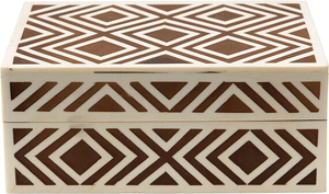 Handmade Luxury Bone Inlay Jewellery <b>Box</b> Wooden Decorative <b>Storage</b> Organizer with <b>Floral</b> Mosaic Design for Home Décor - Product Image 6