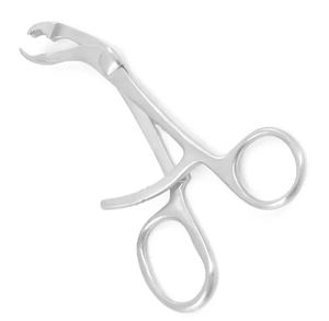 Pinza para Huesos de 7 Pulgadas, Estilo Dedo, con Trinquete, Instrumento Quirúrgico Ortopédico Veterinario Profesional, Más Vendida - Product Image 1