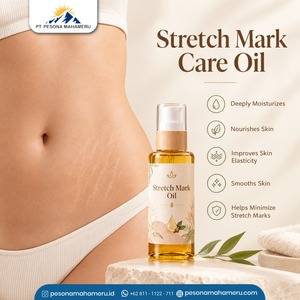 Huile anti-vergetures à marque privée, huile nourrissante pour le corps, huile de massage pour l'abdomen, les cuisses, les jambes et les soins post-maternité - Product Image 2