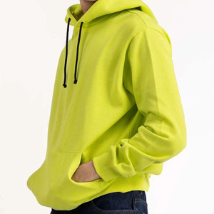 Sudadera con Capucha Premium para Hombre, de Algodón Grueso, 100% Algodón, Talla Grande, Diseño Sólido, para Invierno 2025 - Product Image 3