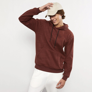 Sweat à capuche en cachemire de haute qualité pour homme, couleur unie, doux, à manches longues, tendance 2026 - Product Image 2