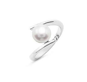 Indian Supplier <b>Adjustable</b> 100% Pure Solid 925 Sterling <b>Silver</b> Genuine Pearl Gemstone <b>Ring</b> Fine Jewelry Cute Style Wedding <b>Rings</b> - Product Image 2