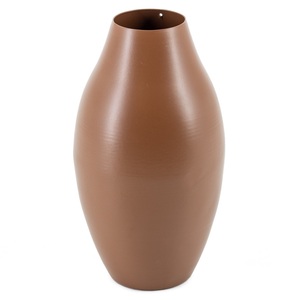 Vase à fleurs minimaliste nordique aux tons terreux, finition mate de haute qualité, vase décoratif moderne en céramique pour arrangement floral de bureau - Product Image 1