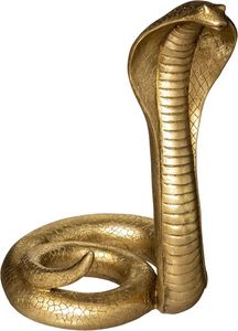 Figurine de luxe en métal en forme de serpent pour la décoration de hall d'hôtel, accent de salon et présentation sur étagère - Product Image 6