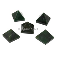 Großhandel Natur polierter Stein Schwarz Achat Pyramide Kristall pyramide Heilung Energie Sound Ägyptische Pyramiden für Meditation