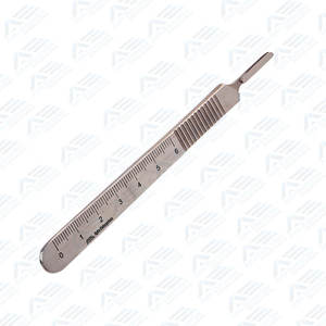 Lames de sécurité chirurgicales, manche de scalpel, lame d'instrument médical, manche en acier inoxydable de qualité supérieure, lame de scalpel manuelle - Product Image 2