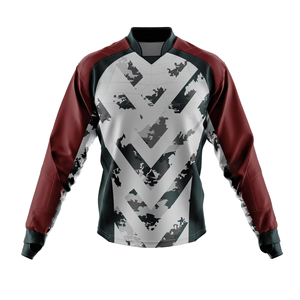 Camiseta de Paintball Personalizable de Alto Rendimiento y Transpirable para Hombre, Manga Corta, Cuello Redondo, Antibacteriana, de Secado Rápido y Protección UV - Product Image 3